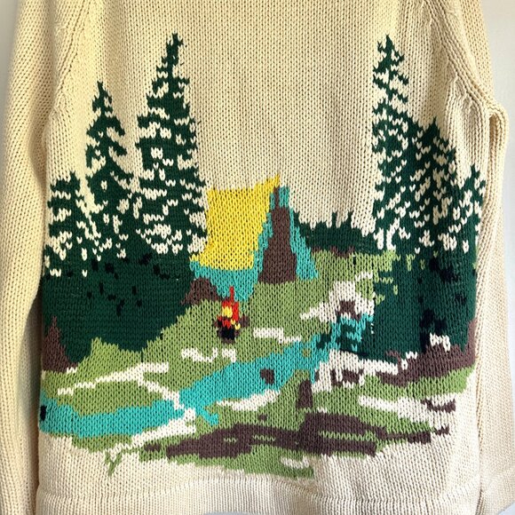 THE GREAT. Camp Lodge Cardigan - Size 1 (S) - Picture 5 of 16